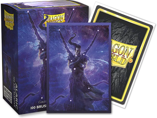 Dragon Shield: Standard 100ct Brushed Art Sleeves - Constellations (Alaric) | Total Play