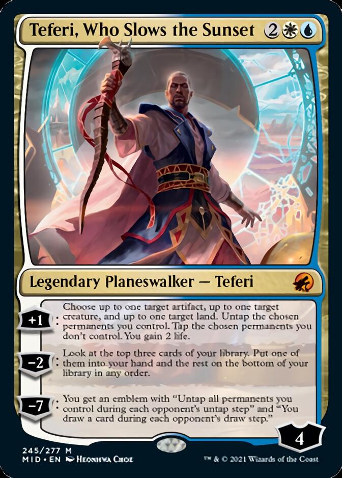 Teferi, Who Slows the Sunset [Innistrad: Midnight Hunt] | Total Play