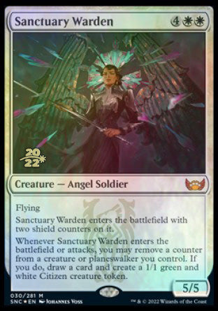 Sanctuary Warden [Streets of New Capenna Prerelease Promos] | Total Play