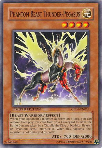 Phantom Beast Thunder-Pegasus [GLD2-EN013] Common | Total Play