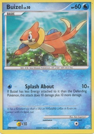 Buizel (1/12) [Diamond & Pearl: Trainer Kit - Manaphy] | Total Play