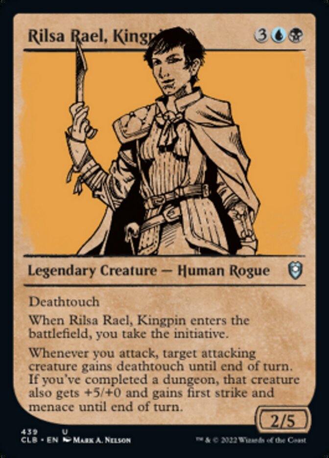 Rilsa Rael, Kingpin (Showcase) [Commander Legends: Battle for Baldur's Gate] | Total Play