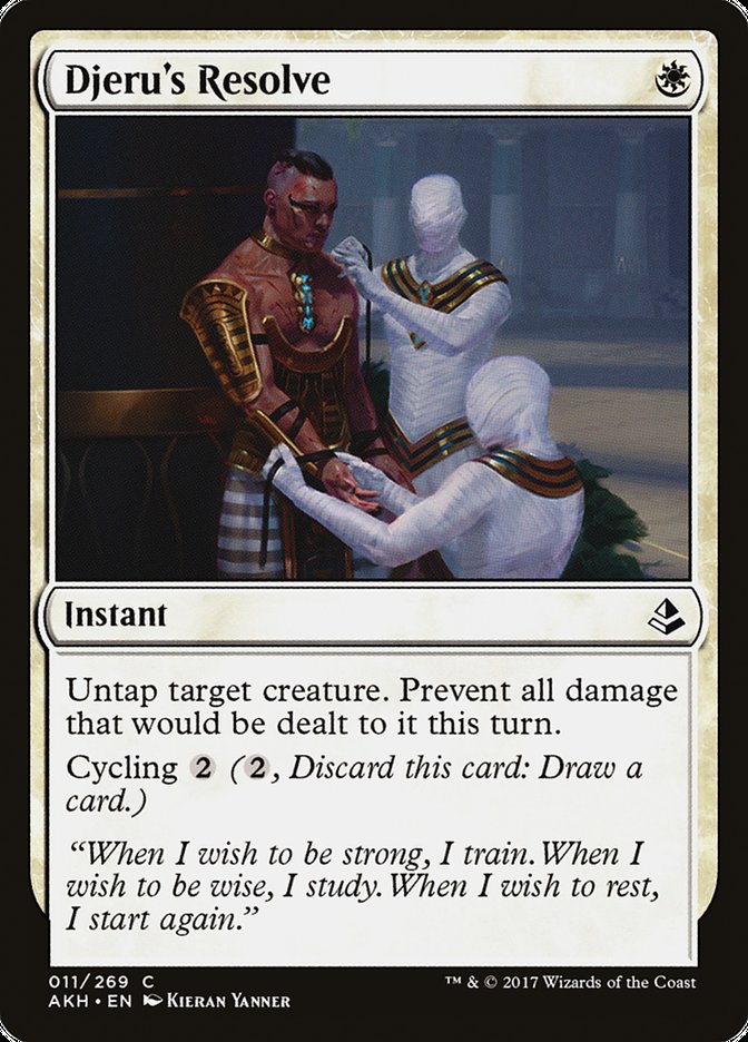 Djeru's Resolve [Amonkhet] | Total Play