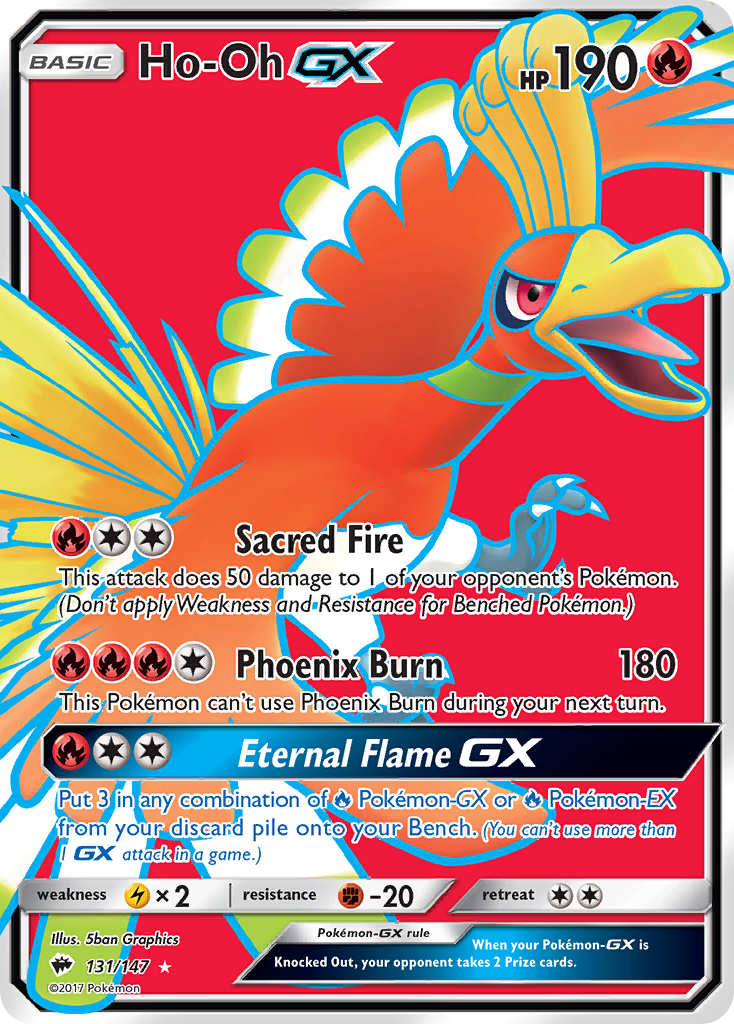 Ho-Oh GX (131/147) [Sun & Moon: Burning Shadows] | Total Play