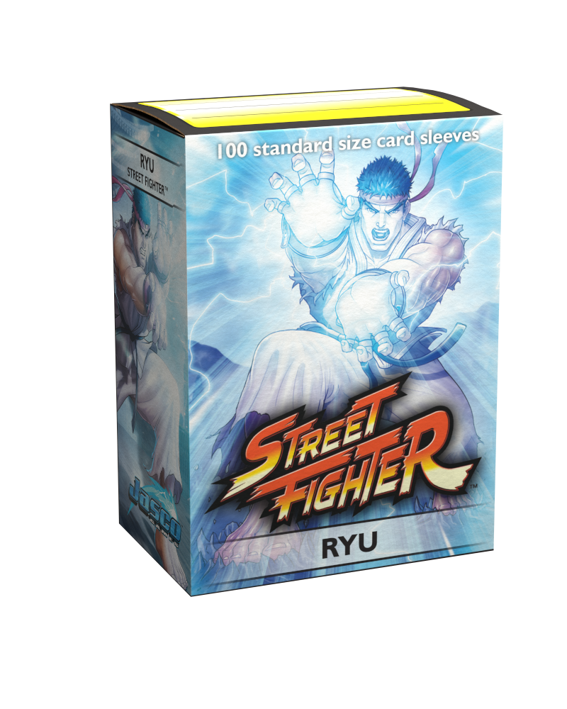 Dragon Shield: Standard 100ct Art Sleeves - Street Fighter Ryu (Classic) | Total Play