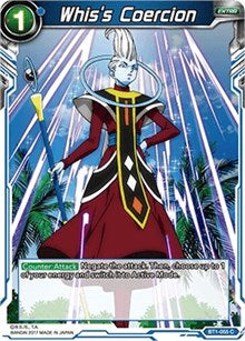Whis's Coercion (BT1-055) [Galactic Battle] | Total Play