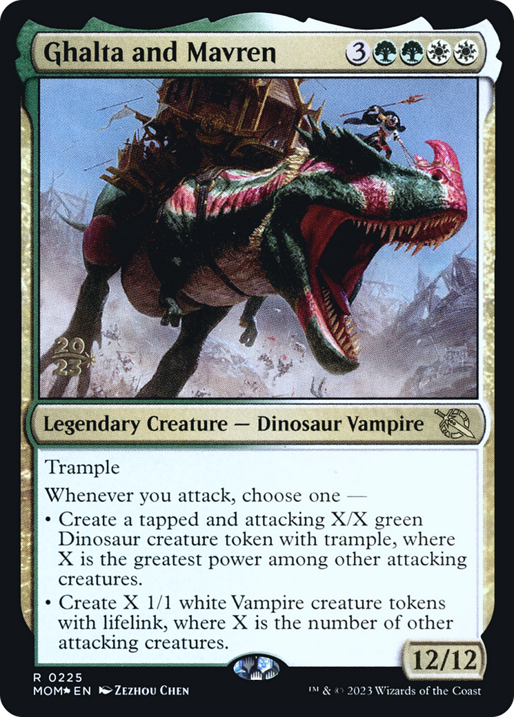 Ghalta and Mavren [March of the Machine Prerelease Promos] | Total Play