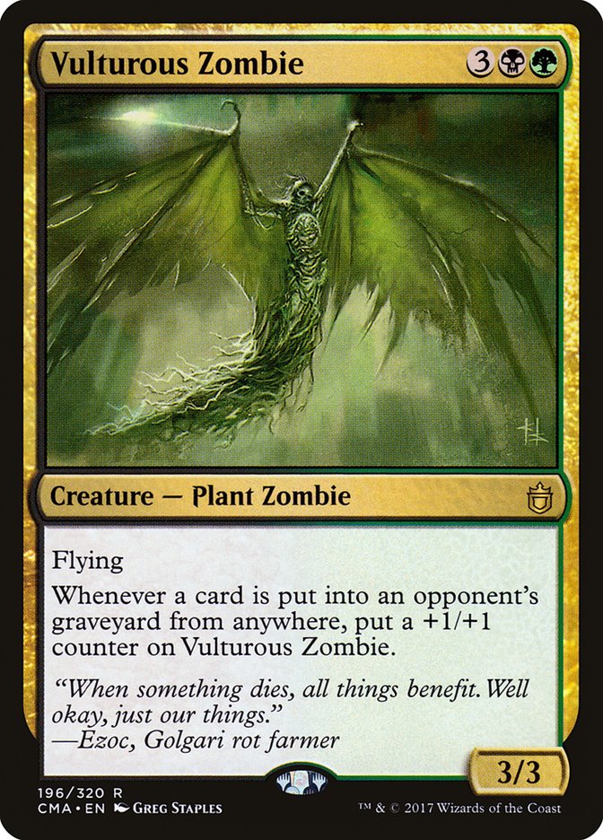 Vulturous Zombie [Commander Anthology] | Total Play