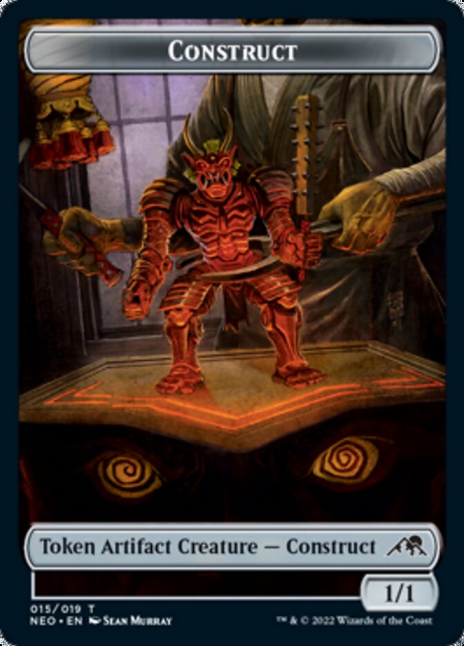 Construct Token (015) [Kamigawa: Neon Dynasty Tokens] | Total Play