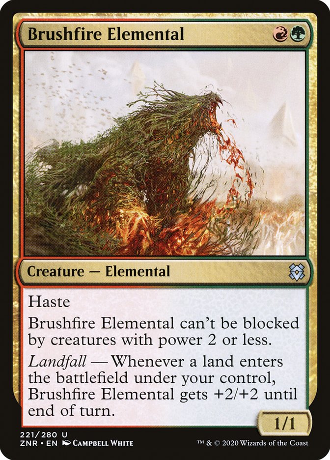 Brushfire Elemental [Zendikar Rising] | Total Play