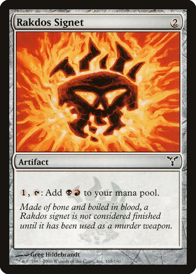 Rakdos Signet [Dissension] | Total Play