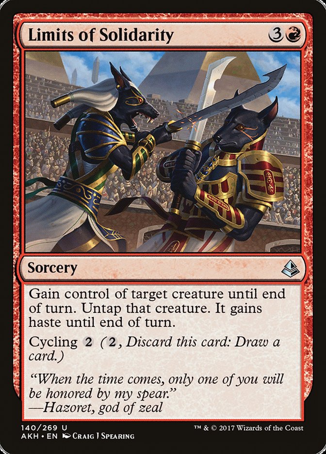 Limits of Solidarity [Amonkhet] | Total Play