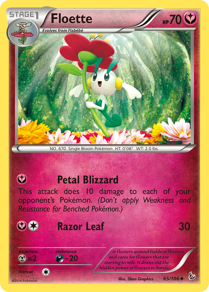 Floette (65/106) [XY: Flashfire] | Total Play