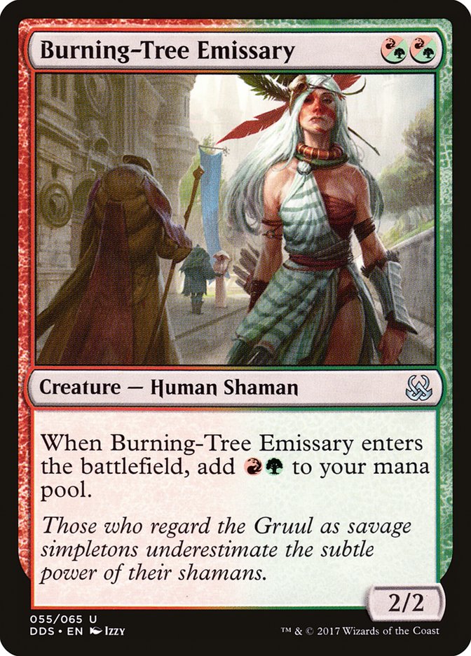 Burning-Tree Emissary [Duel Decks: Mind vs. Might] | Total Play