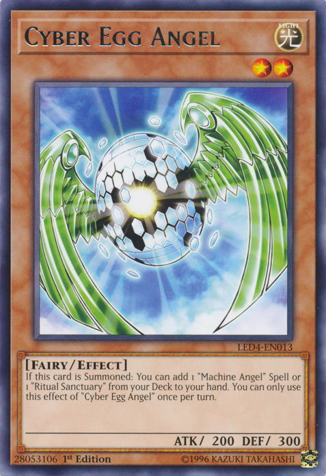 Cyber Egg Angel [LED4-EN013] Rare | Total Play