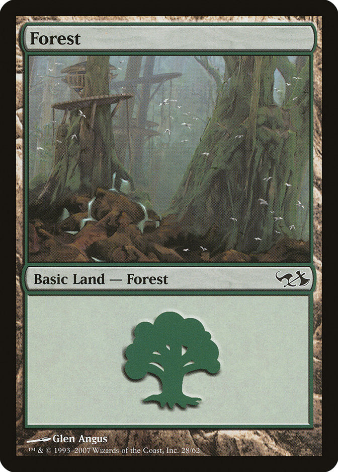 Forest (28) [Duel Decks: Elves vs. Goblins] | Total Play