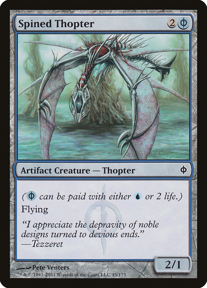 Spined Thopter [New Phyrexia] | Total Play