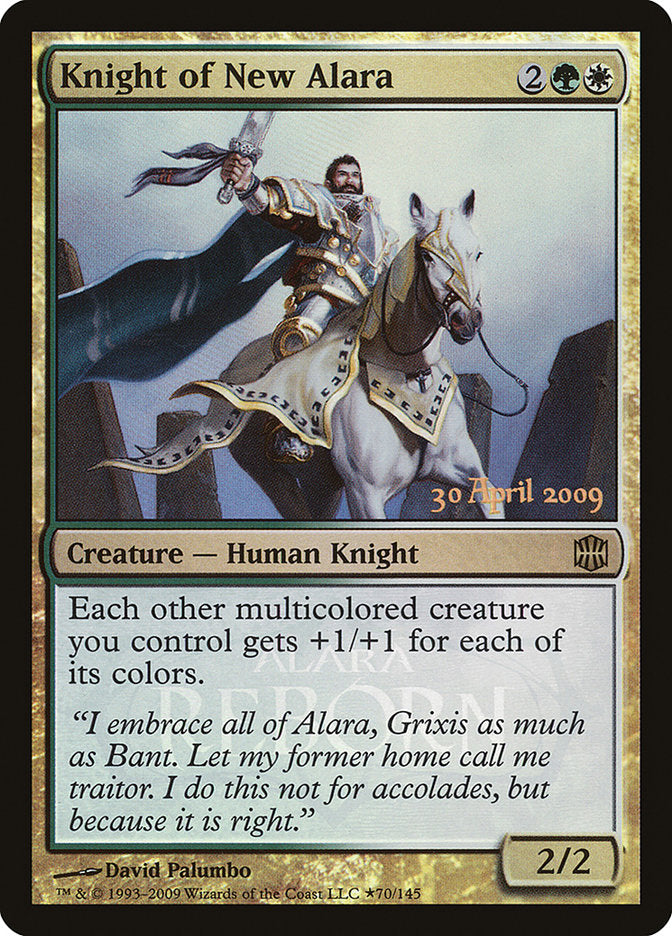 Knight of New Alara (Launch) [Alara Reborn Promos] | Total Play