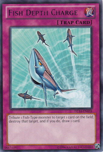 Fish Depth Charge (Blue) [DL14-EN018] Rare | Total Play