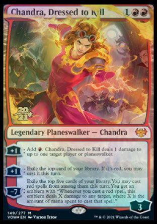 Chandra, Dressed to Kill [Innistrad: Crimson Vow Prerelease Promos] | Total Play