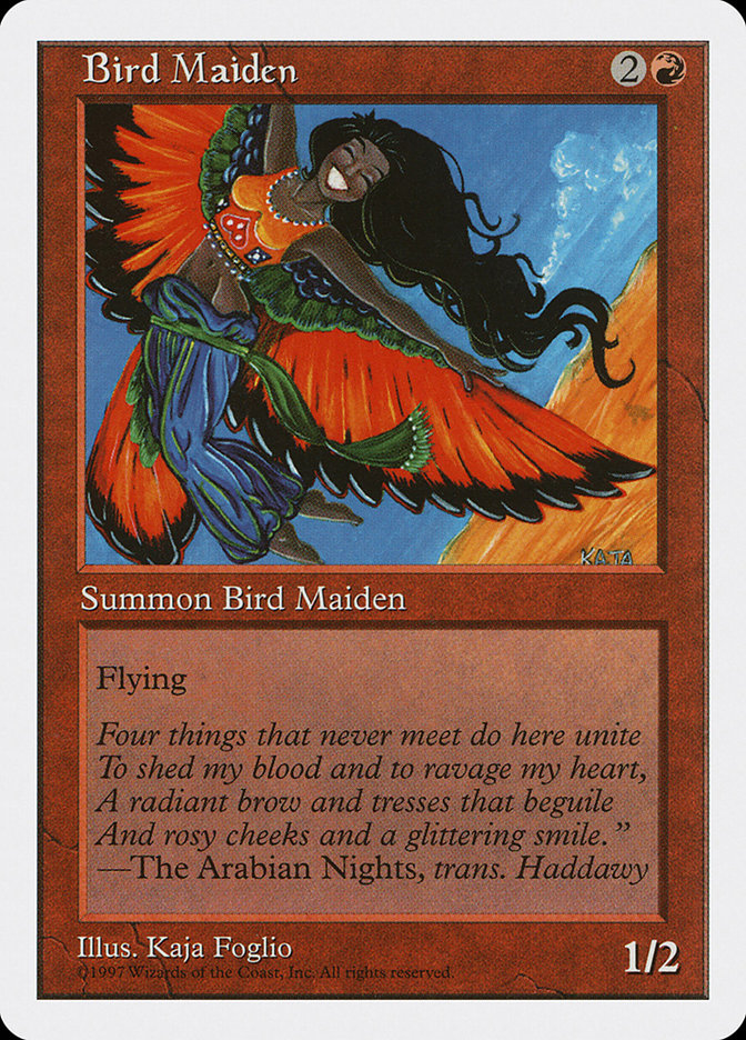 Bird Maiden [Fifth Edition] | Total Play