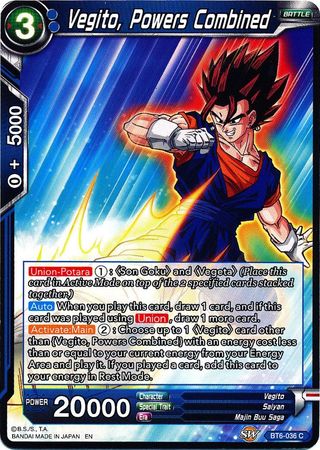 Vegito, Powers Combined (BT6-036) [Destroyer Kings] | Total Play