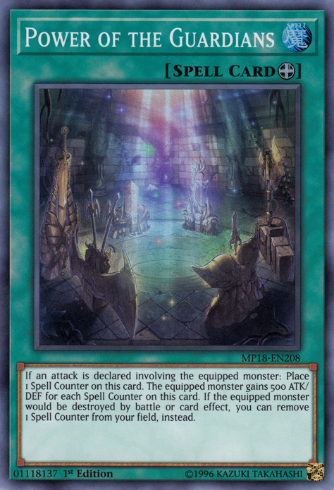 Power of the Guardians [MP18-EN208] Super Rare | Total Play