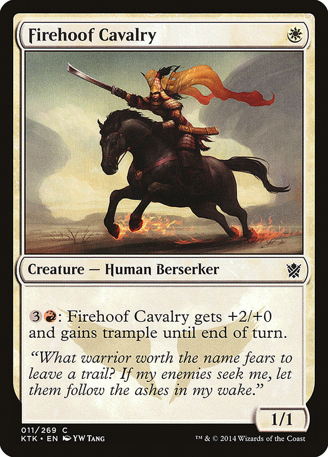 Firehoof Cavalry [Khans of Tarkir] | Total Play
