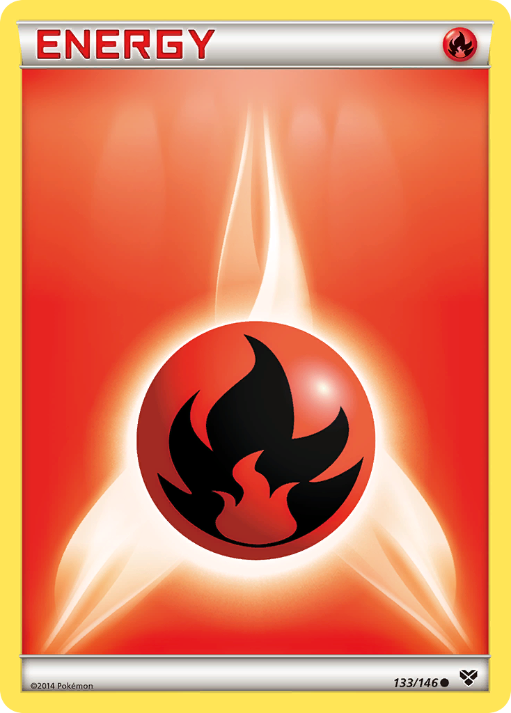 Fire Energy (133/146) [XY: Base Set] | Total Play