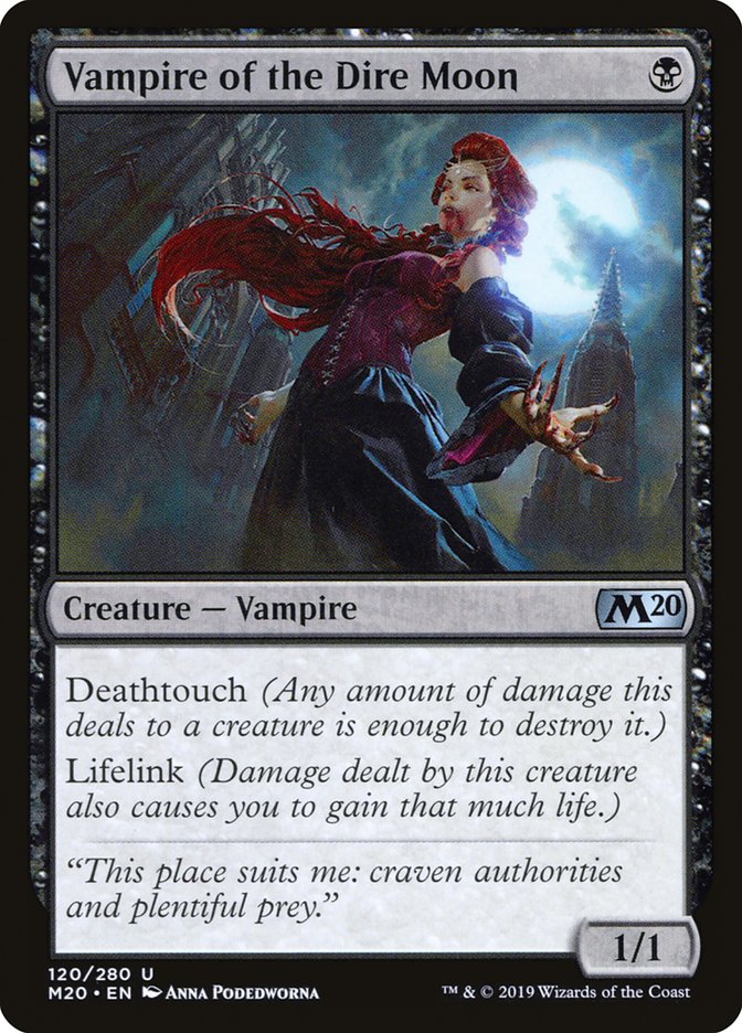Vampire of the Dire Moon [Core Set 2020] | Total Play