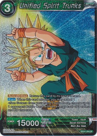 Unified Spirit Trunks (Foil) (EX01-06) [Mighty Heroes] | Total Play