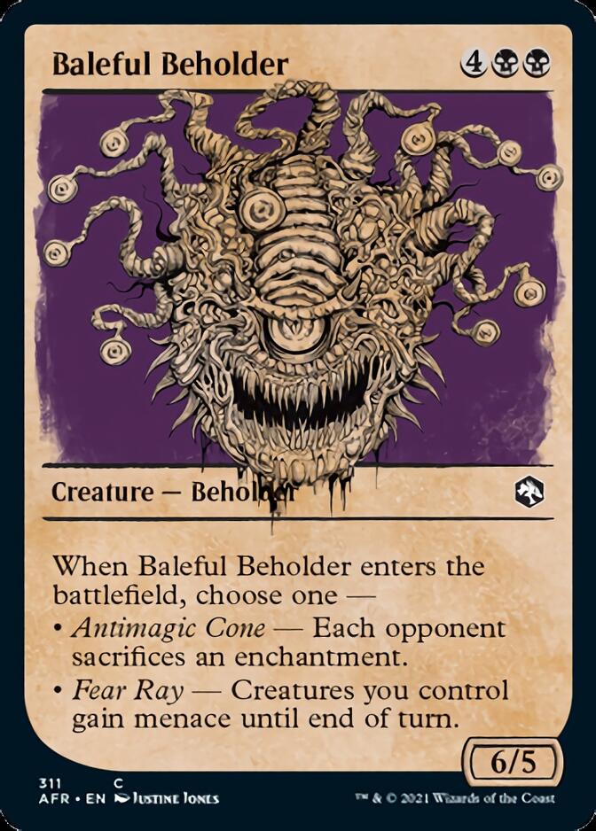 Baleful Beholder (Showcase) [Dungeons & Dragons: Adventures in the Forgotten Realms] | Total Play