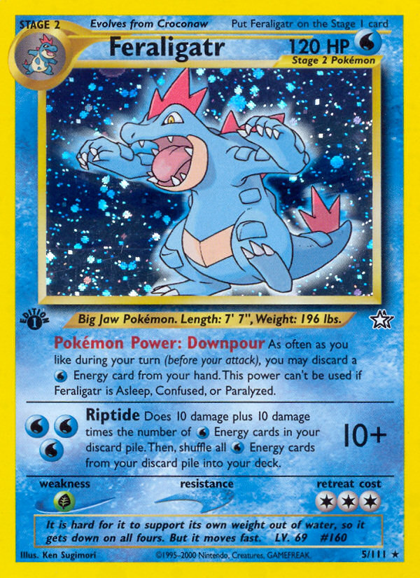 Feraligatr (5/111) [Neo Genesis 1st Edition] | Total Play