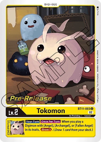 Tokomon [BT11-003] [Dimensional Phase Pre-Release Promos] | Total Play