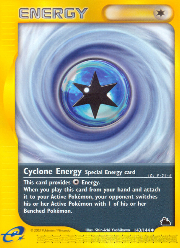 Cyclone Energy (143/144) [Skyridge] | Total Play