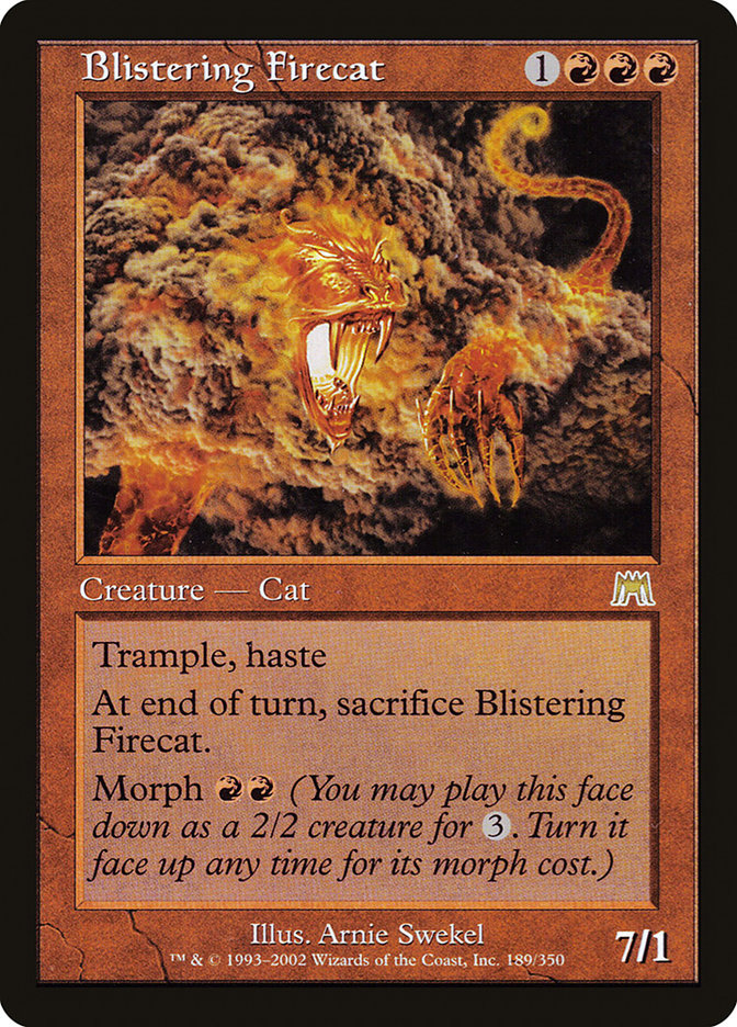 Blistering Firecat [Onslaught] | Total Play