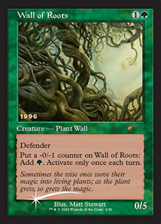 Wall of Roots [30th Anniversary Promos] | Total Play