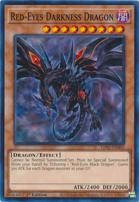 Red-Eyes Darkness Dragon [LDS1-EN003] Common | Total Play