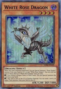White Rose Dragon (Green) [LDS2-EN109] Ultra Rare | Total Play