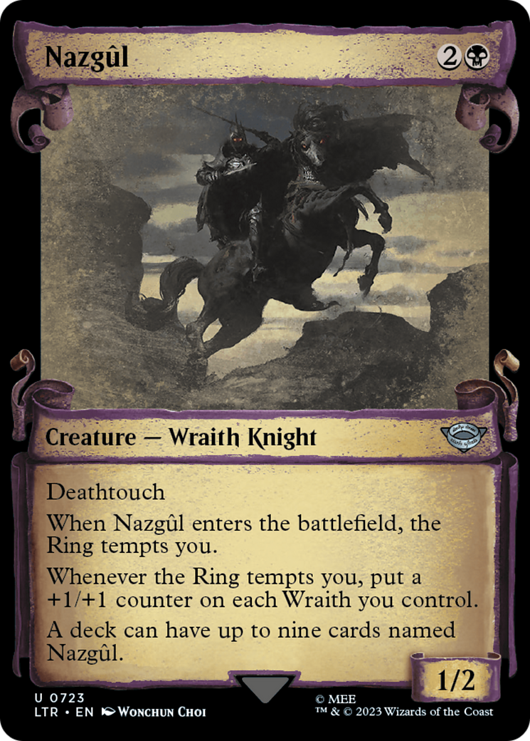 Nazgul (0723) [The Lord of the Rings: Tales of Middle-Earth Showcase Scrolls] | Total Play