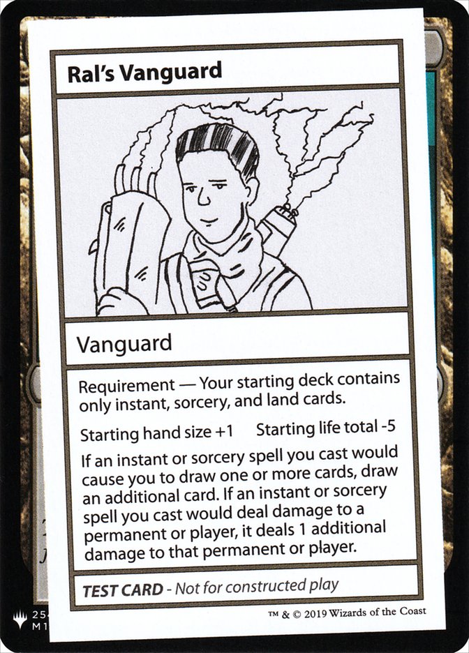 Ral's Vanguard [Mystery Booster Playtest Cards] | Total Play