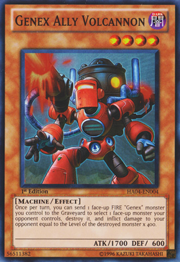 Genex Ally Volcannon [HA04-EN004] Super Rare | Total Play