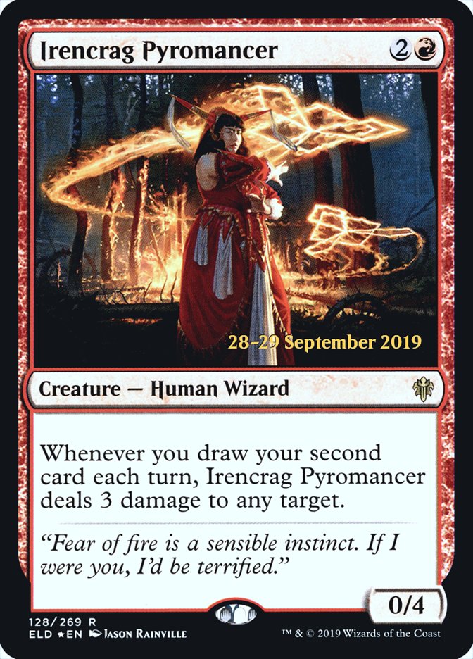 Irencrag Pyromancer [Throne of Eldraine Prerelease Promos] | Total Play