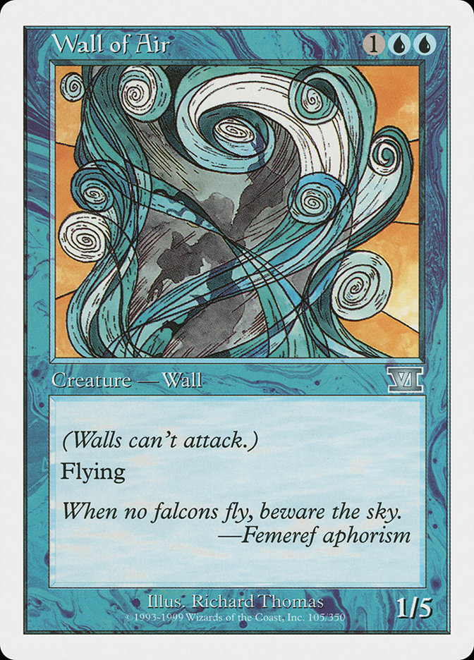 Wall of Air [Classic Sixth Edition] | Total Play