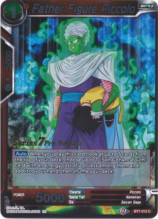 Father Figure Piccolo (BT7-012_PR) [Assault of the Saiyans Prerelease Promos] | Total Play