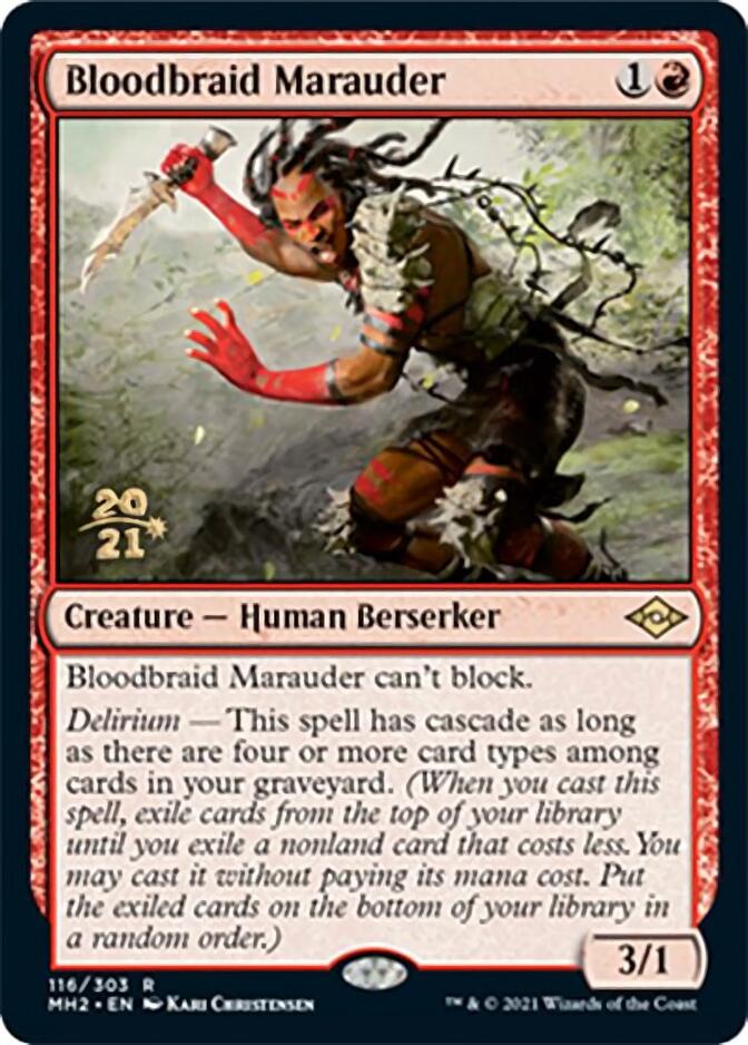 Bloodbraid Marauder [Modern Horizons 2 Prerelease Promos] | Total Play