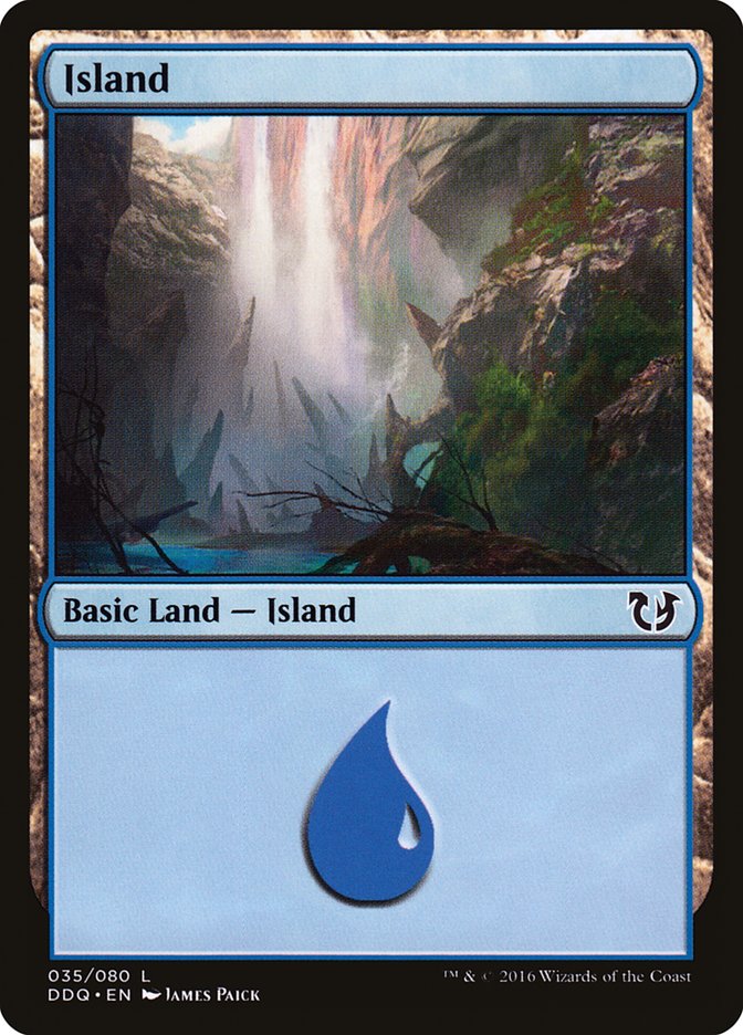 Island (35) [Duel Decks: Blessed vs. Cursed] | Total Play