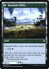 Kazandu Mammoth // Kazandu Valley [Zendikar Rising Prerelease Promos] | Total Play