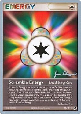 Scramble Energy (89/101) (Psychic Lock - Jason Klaczynski) [World Championships 2008] | Total Play