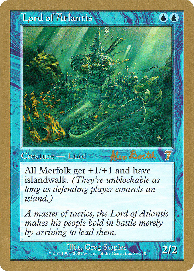 Lord of Atlantis (Alex Borteh) [World Championship Decks 2001] | Total Play